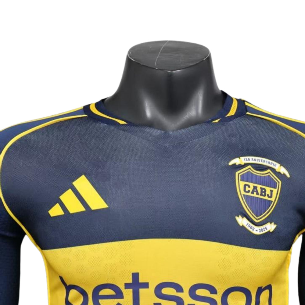 Boca Juniors Local 25/26 - Manga Larga - Versión Jugador