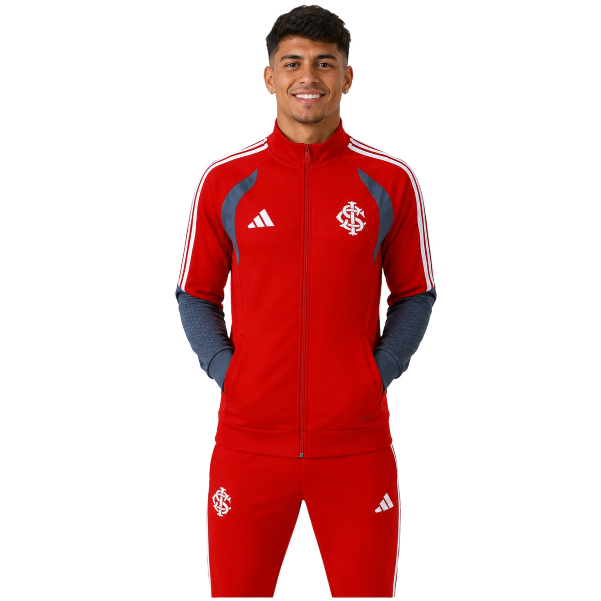 Internacional 26/27 - Survêtement - Zip Complet - Rouge