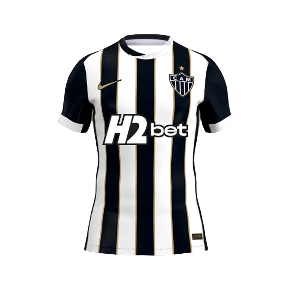 Atlético Mineiro Domicile 26/27 - Vue de face