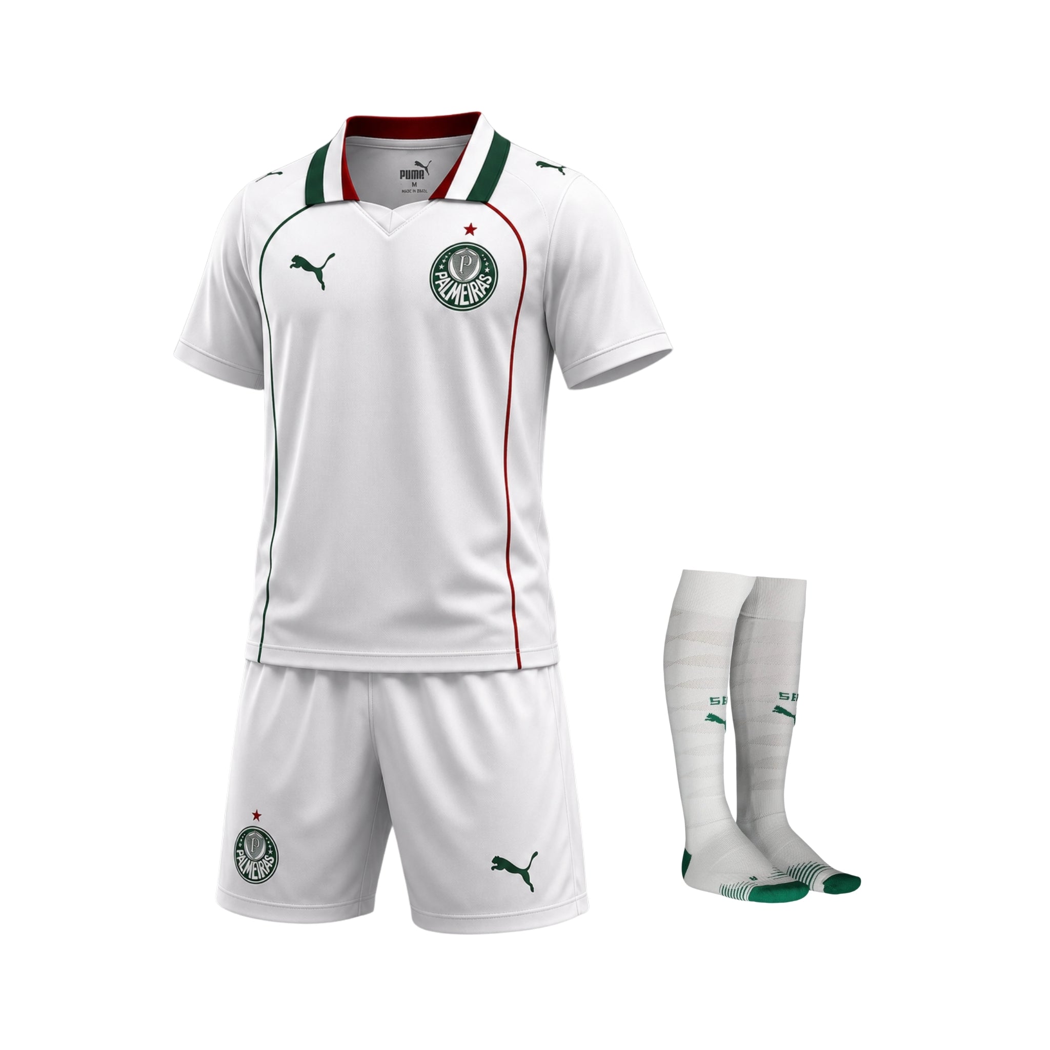 Kit - Palmeiras Extérieur Domicile 26/27