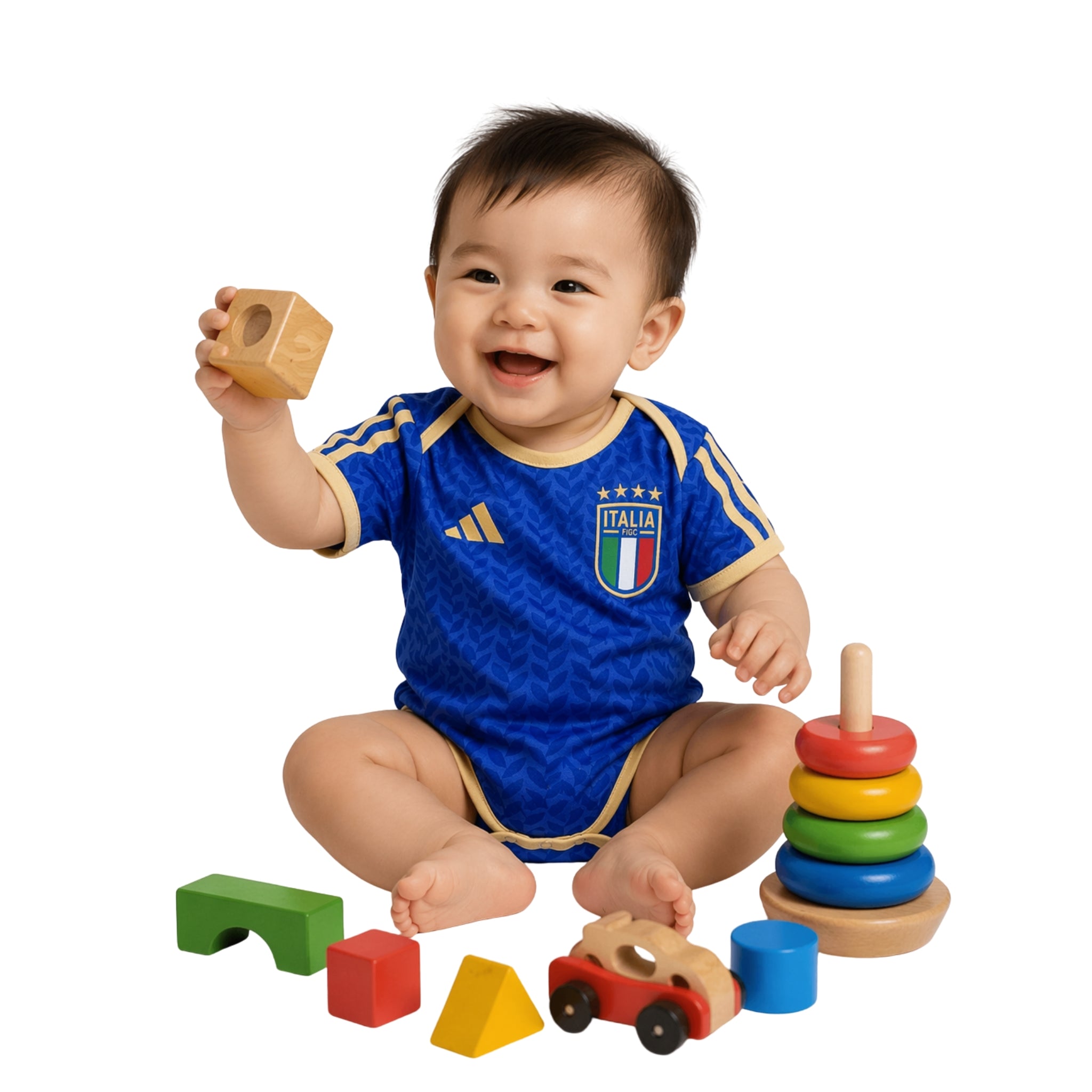 Italie - Body Bébé Domicile 26/27 - Coupe du Monde 2026