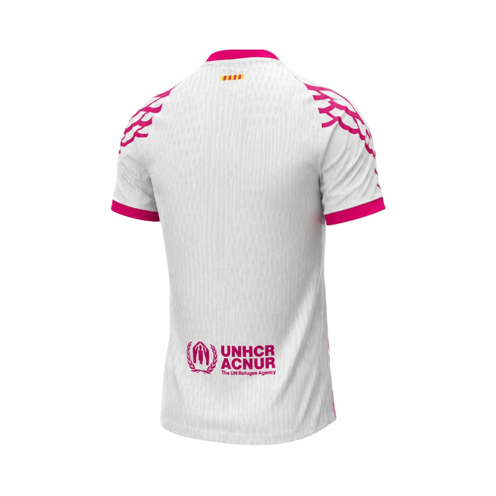 Barcelone Édition Spéciale 25/26 - Version Joueur - Blanc et Rose