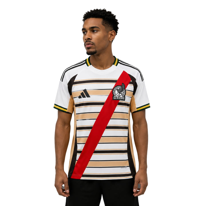 Mexique Édition Spéciale 26/27 - Coupe du Monde 2026 - Blanc et Beige