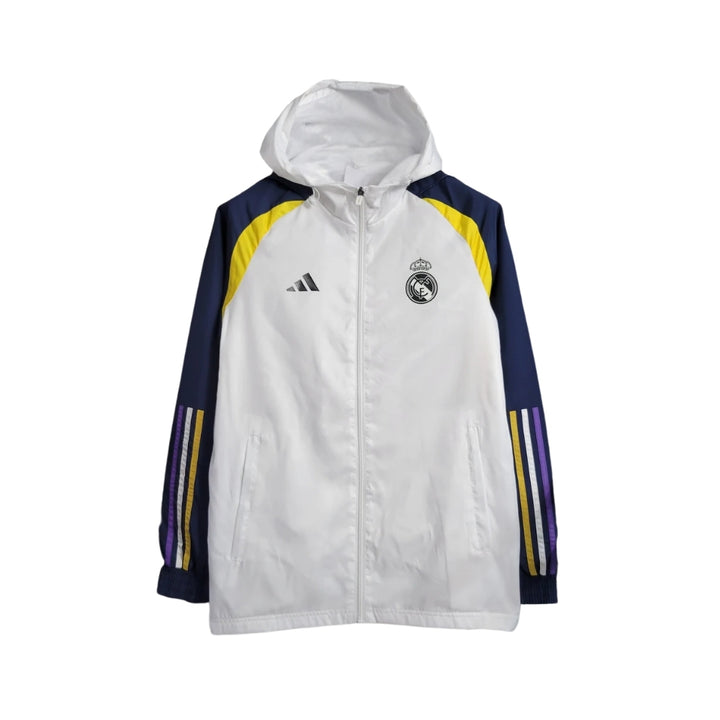 Coupe-Vent - Real Madrid - Blanc et Bleu Marine