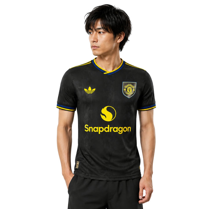 Manchester United Third 25/26 - Player Version - Black Snapdragon