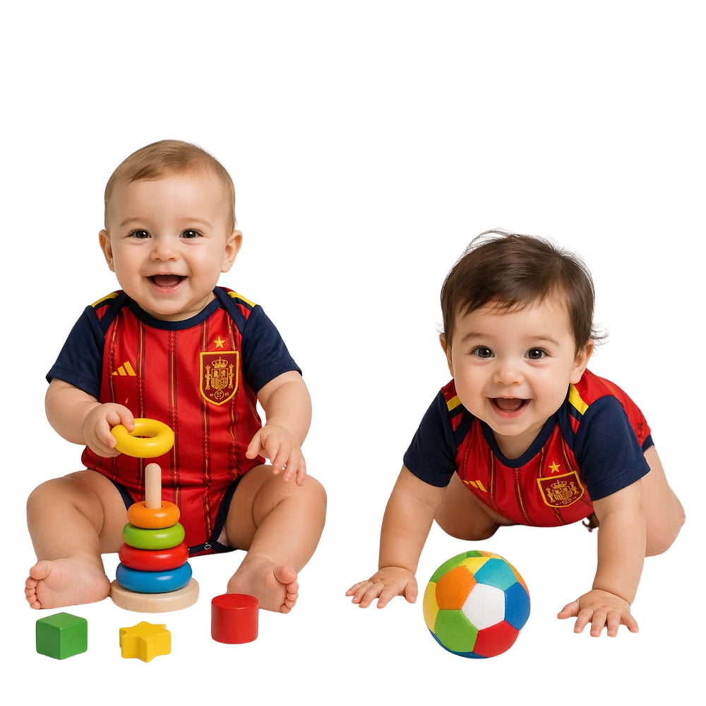 Spain - Baby Bodysuit Home 26/27 - 2026 World Cup