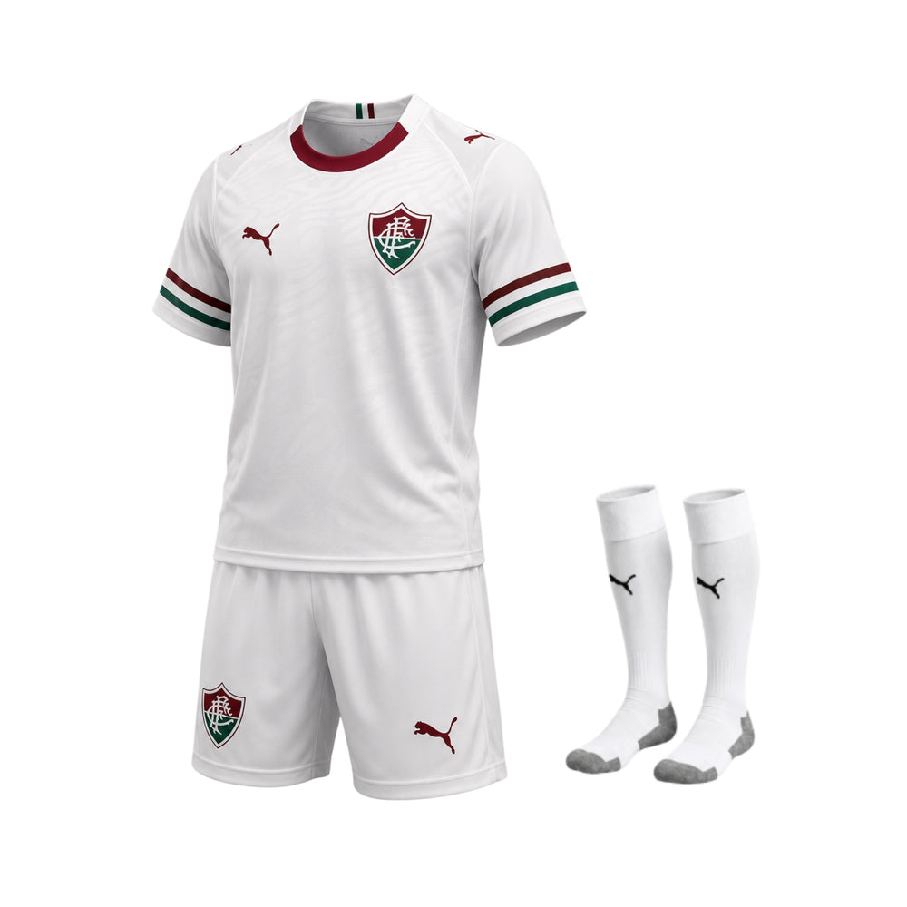 Kit Infantil Fluminense Visitante 26/27
