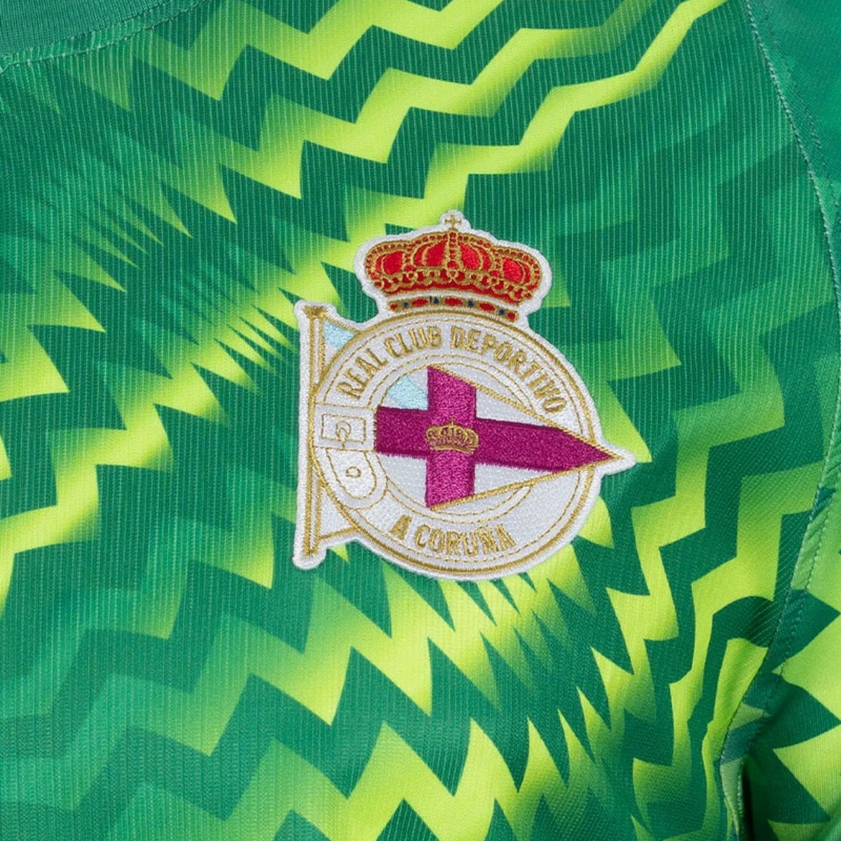 Deportivo de La Coruña Gardiens de But 26/27 - Vert et Jaune