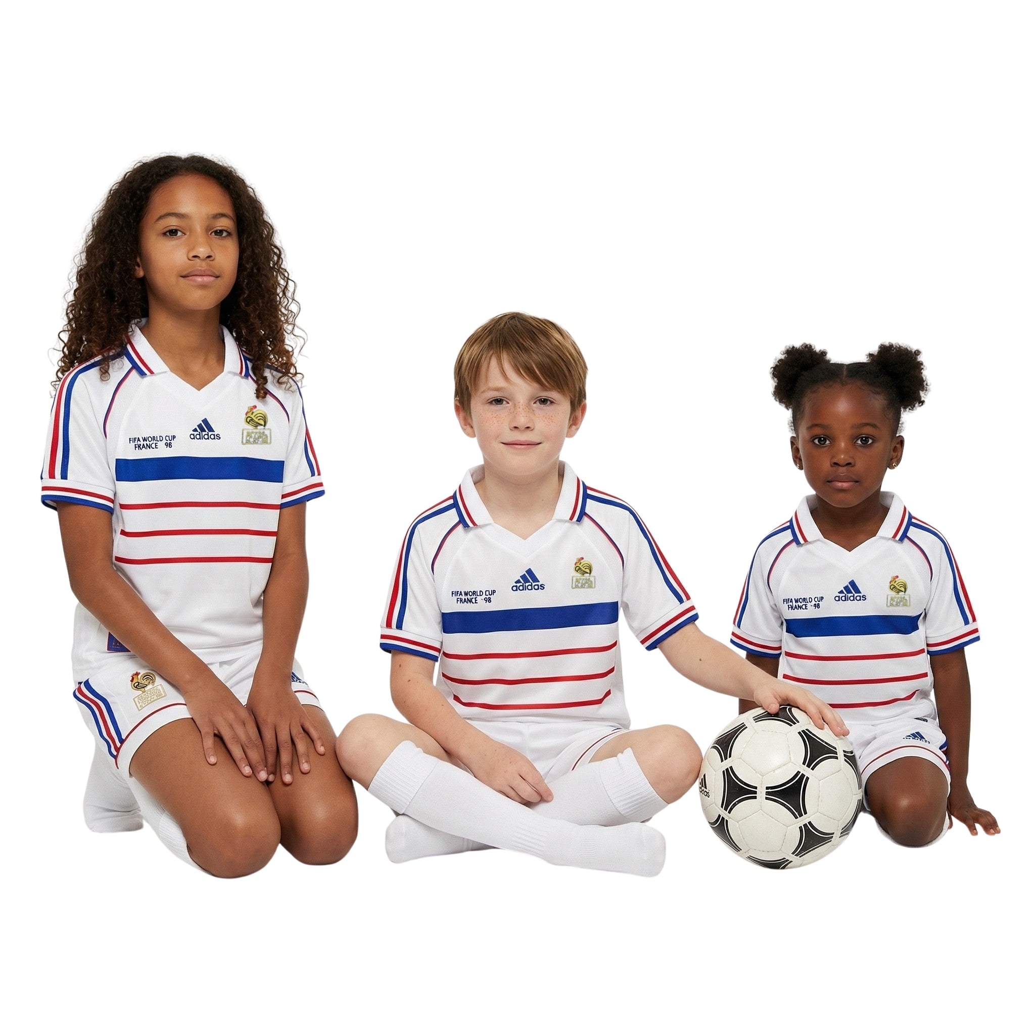 Kit - France Extérieur 98 - Mundial 1998 - Vue de dos