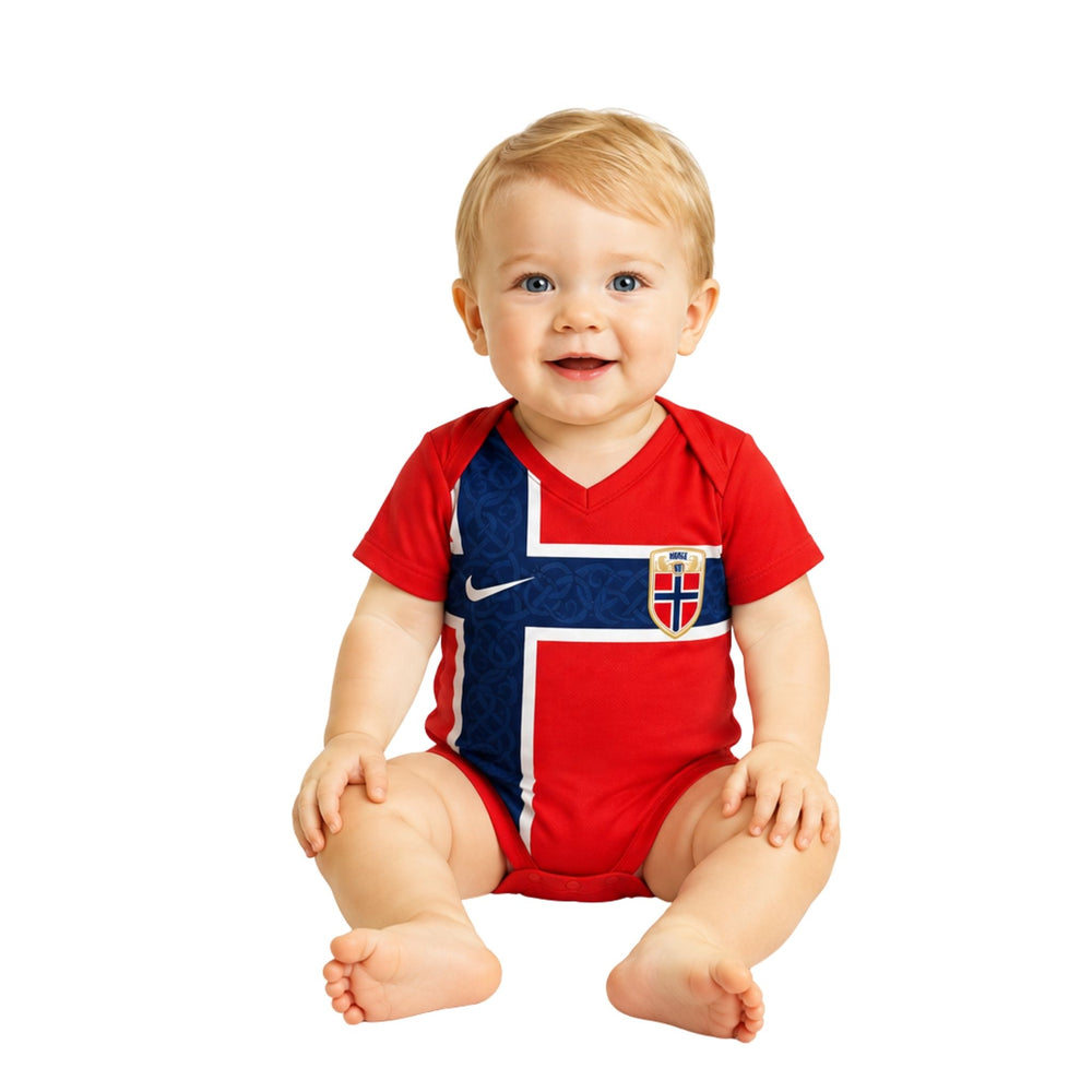 Norvège - Body Bébé Domicile 26/27 - Coupe du Monde 2026