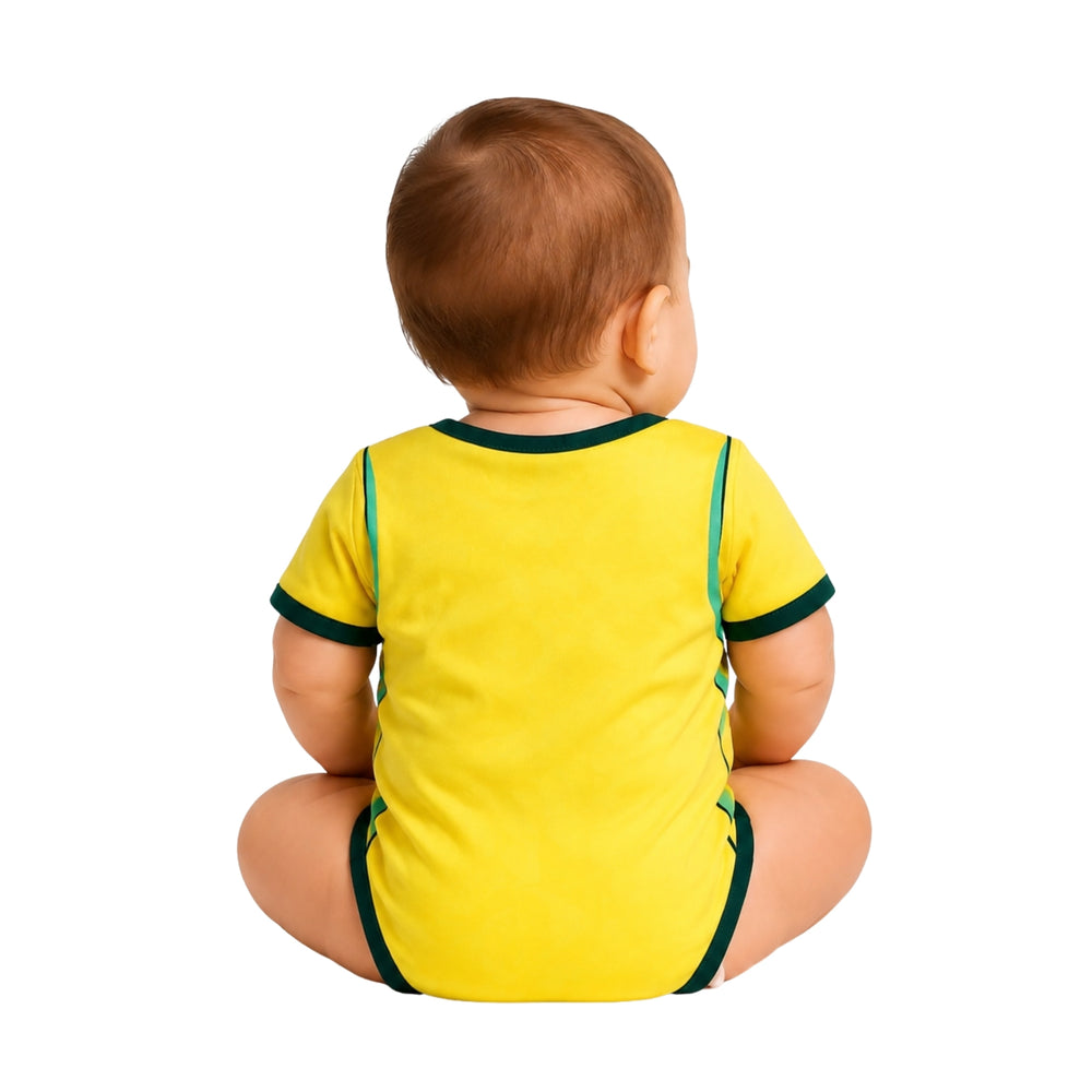 Brésil - Body Bébé Domicile 26/27 - Coupe du Monde 2026