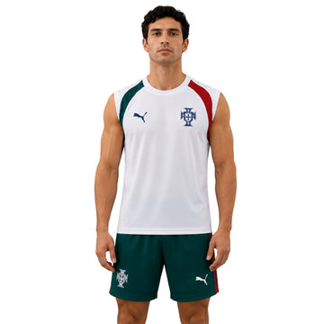 Portugal 26/27 - Équipement de Entraînement - Manches Cava - Blanc