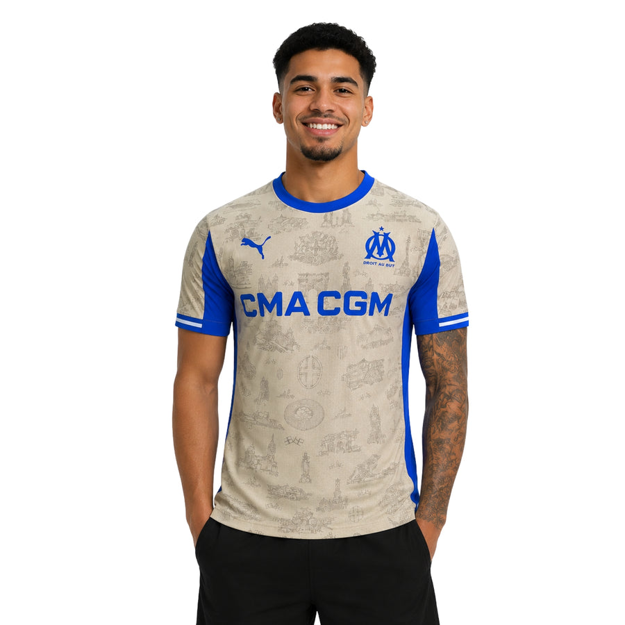 Olympique de Marsella Cuarta 25/26 - Versión Jugador