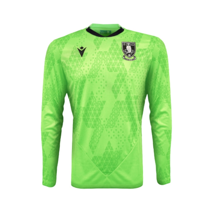 Sheffield Wednesday Goalkeepers 25/26 - Long Sleeve - Neon Green 2