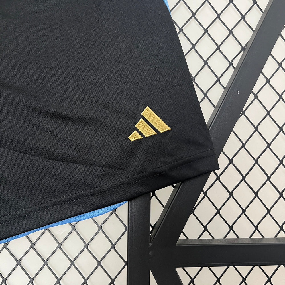 Argentina Away Shorts 24/25 - Black