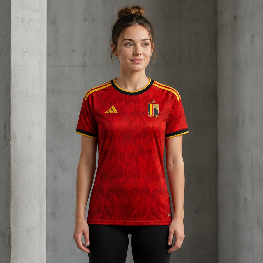 Belgique Domicile 26/27 - Coupe du Monde 2026 - Version Féminine