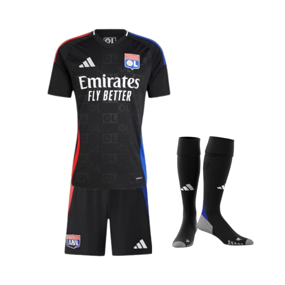 Kit Infantil Olympique Lyonnais Visitante 24/25