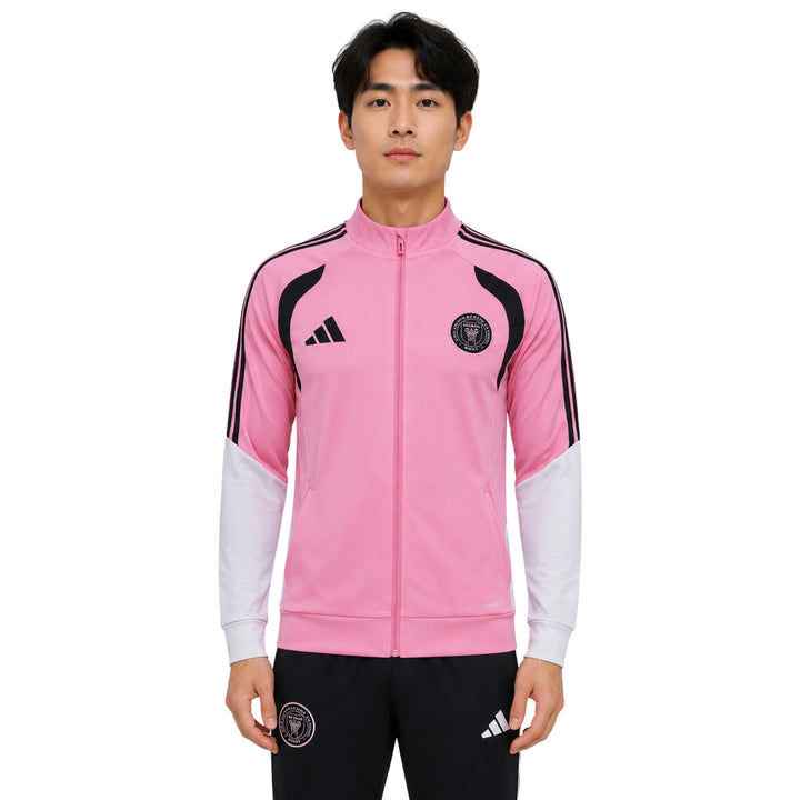 Inter Miami 26/27 - Survêtement - Zip Complet - Rose et Blanc