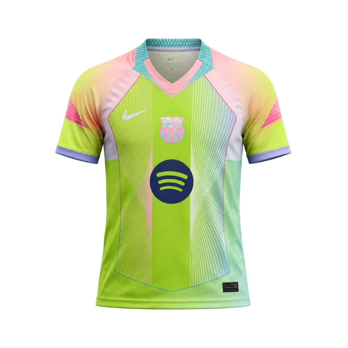 Barcelone Édition Speciale 25/26 - Vert Fluo et Rose