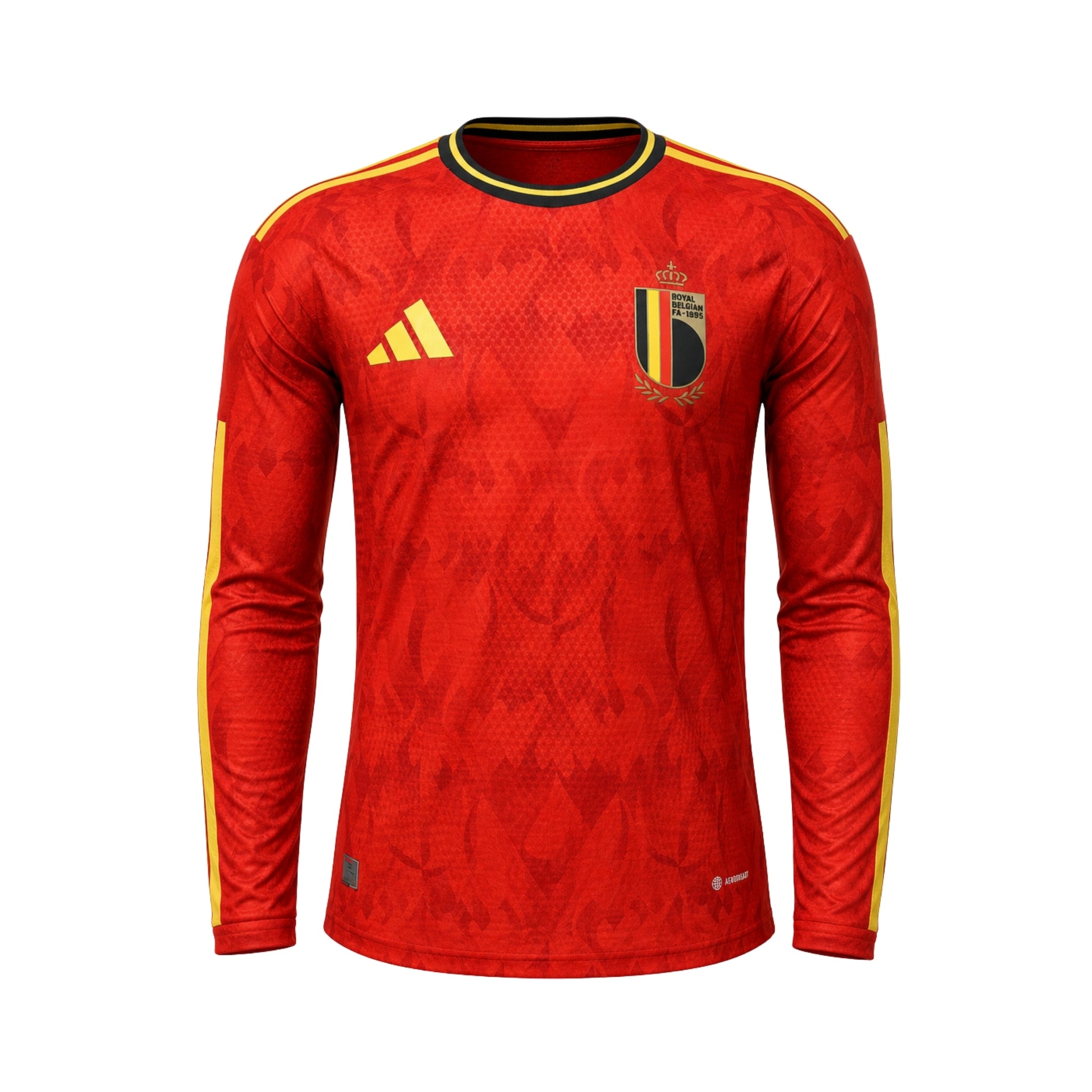 Belgique Domicile 26/27 - Coupe du Monde 2026 - Manches Longues - Version Joueur