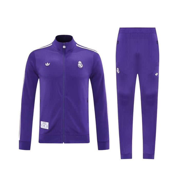Real Madrid 25/26 - Tracksuit - Full Zip - Purple