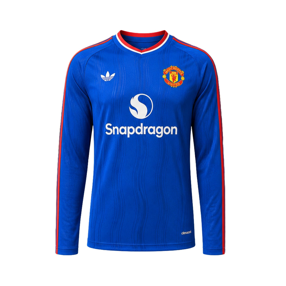 Manchester United Visitante 25/26 - Manga Larga - Versión Jugador