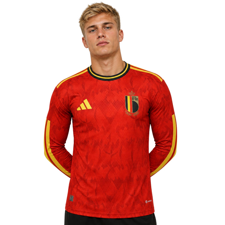 Belgique Domicile 26/27 - Coupe du Monde 2026 - Manches Longues - Version Joueur