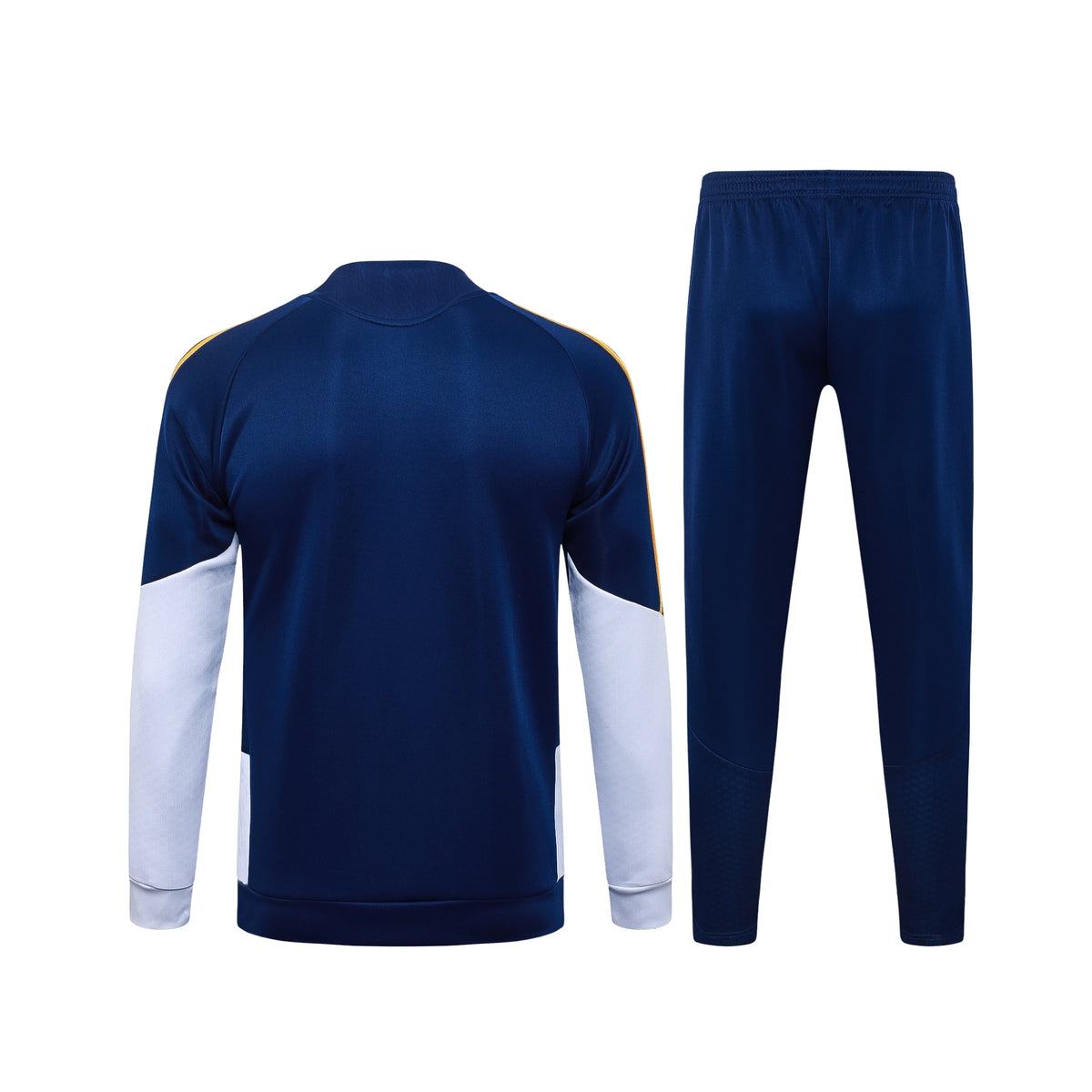 Real Madrid 26/27 - Survêtement - Zip Complet - Bleu Marine et Blanc