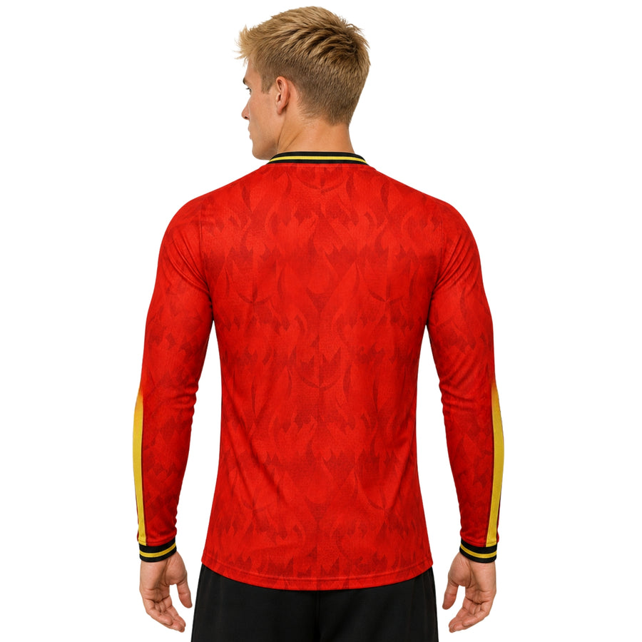 Belgique Domicile 26/27 - Coupe du Monde 2026 - Manches Longues - Version Joueur