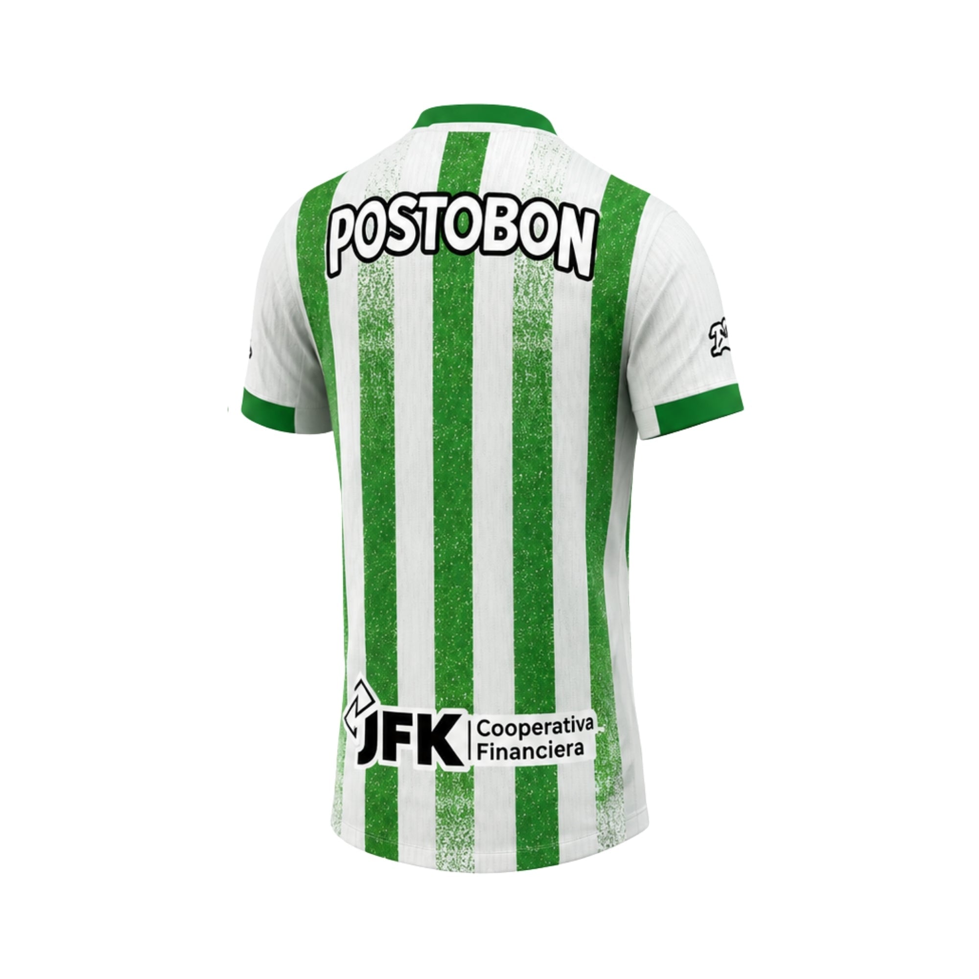 Atlético Nacional Domicile 25/26 - Version Joueur - Vert et Blanc