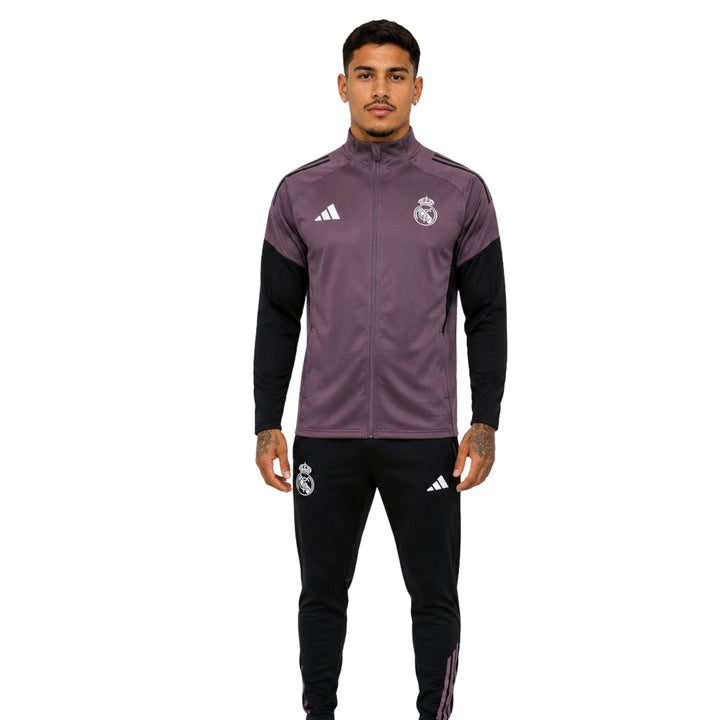 Real Madrid 26/27 - Survêtement - Zip Complet - Violet et Noir