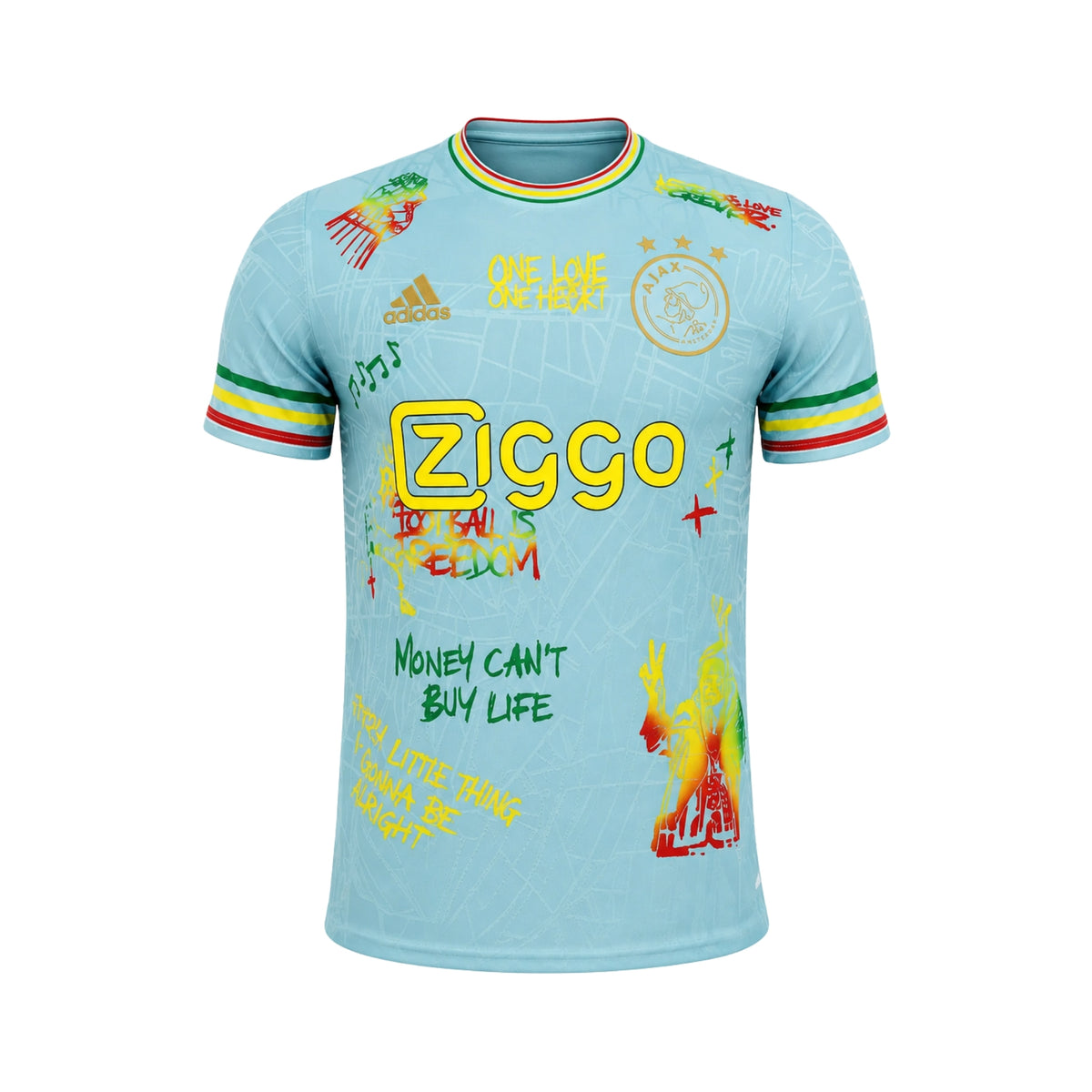 Ajax Édition Spéciale 25/26 - Version Joueur - Bleu Clair
