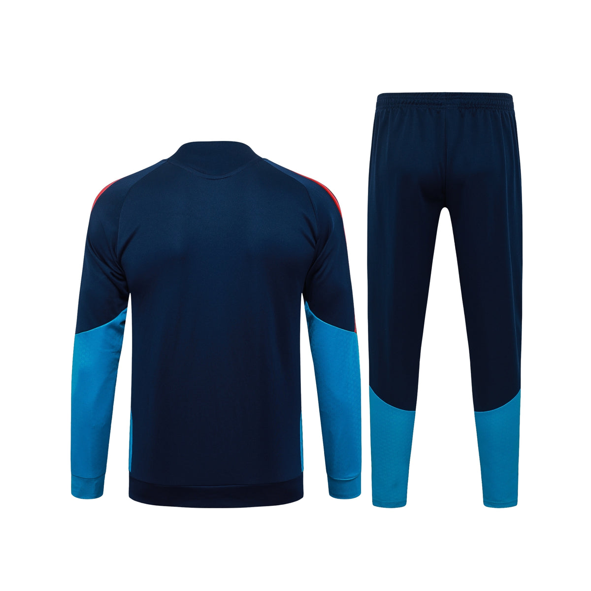 Spain 26/27 - Tracksuit - Full Zip - Navy Blue and Light Blue