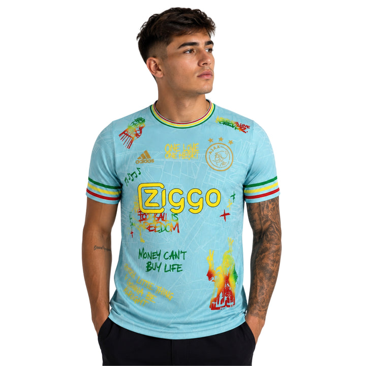 Ajax Édition Spéciale 25/26 - Version Joueur - Bleu Clair