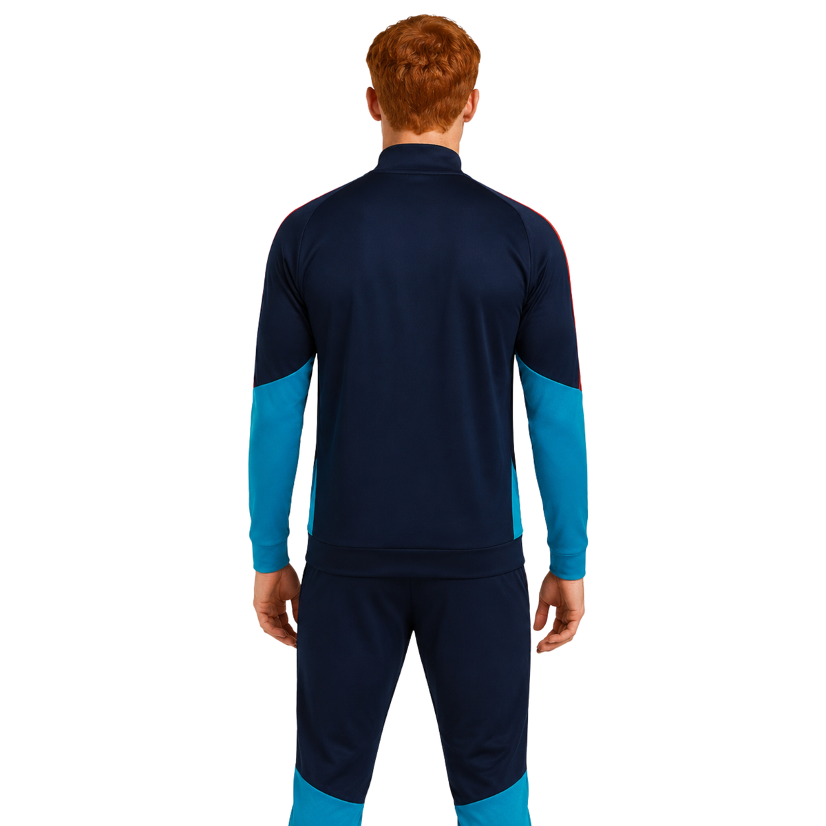 Spain 26/27 - Tracksuit - Full Zip - Navy Blue and Light Blue
