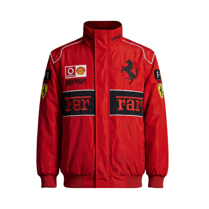 Retro Ferrari Scuderia F1 Jacket - Red