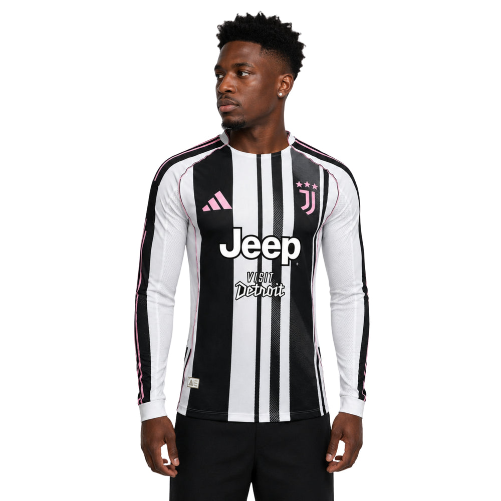 Juventus Local 25/26 - Manga Larga - Versión Jugador