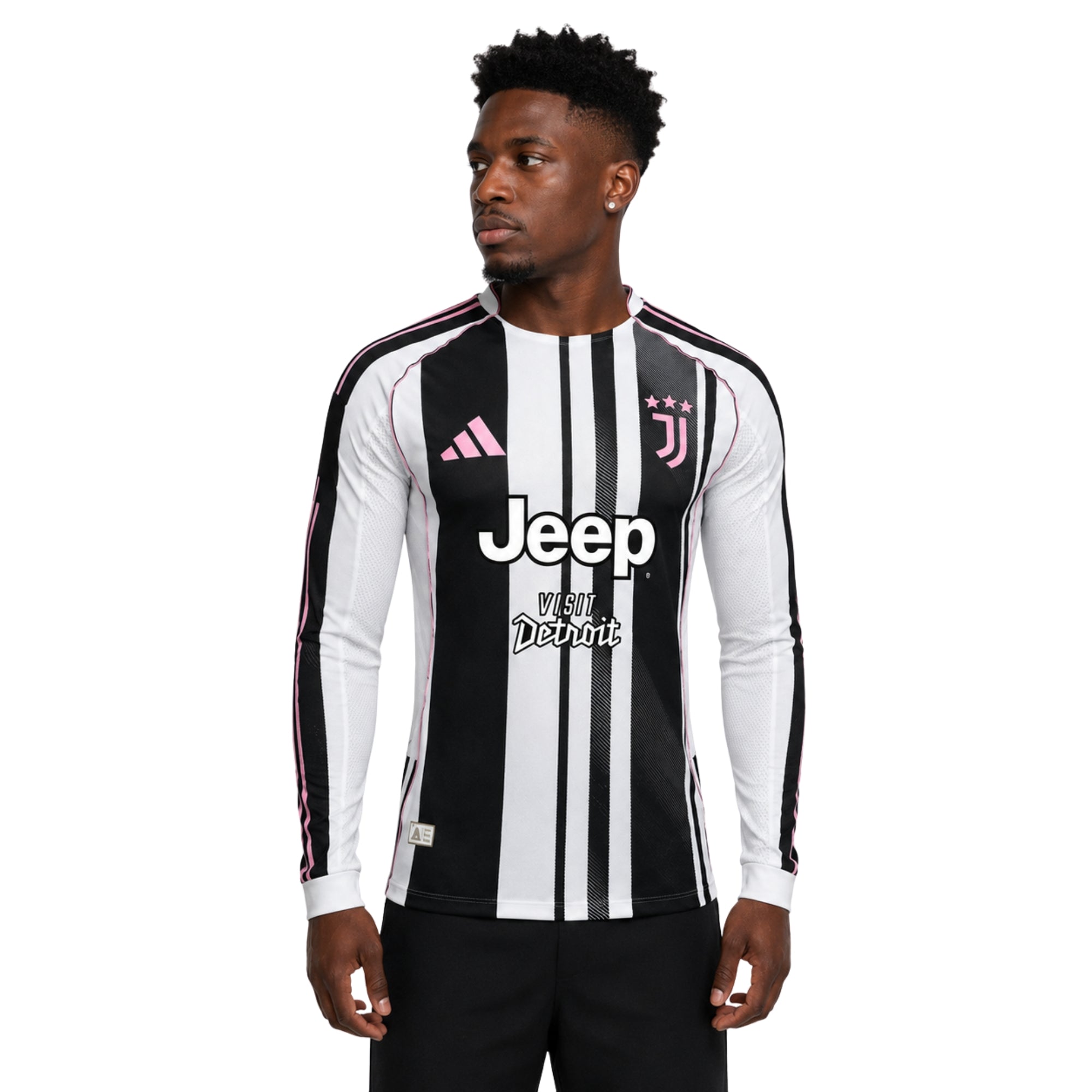 Juventus Local 25/26 - Manga Larga - Versión Jugador