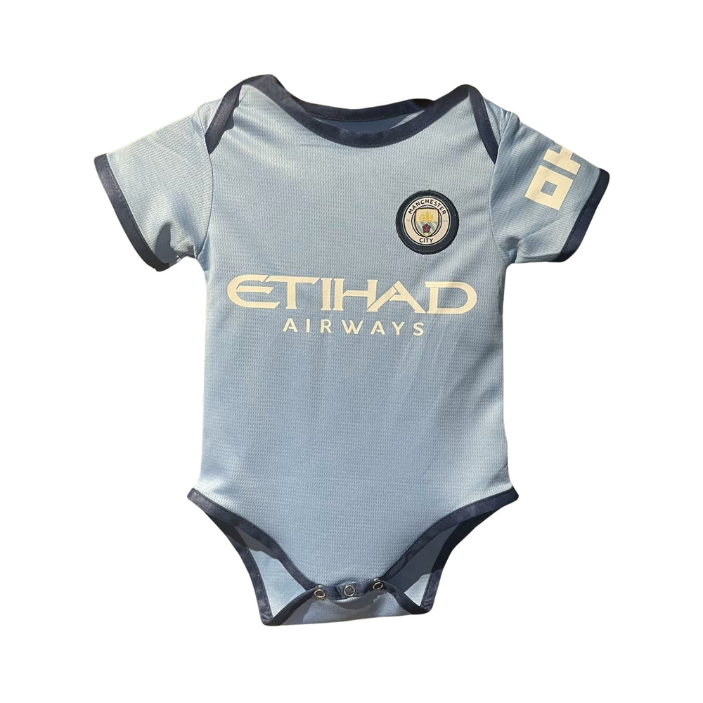 Manchester City Home Babygrow 24/25
