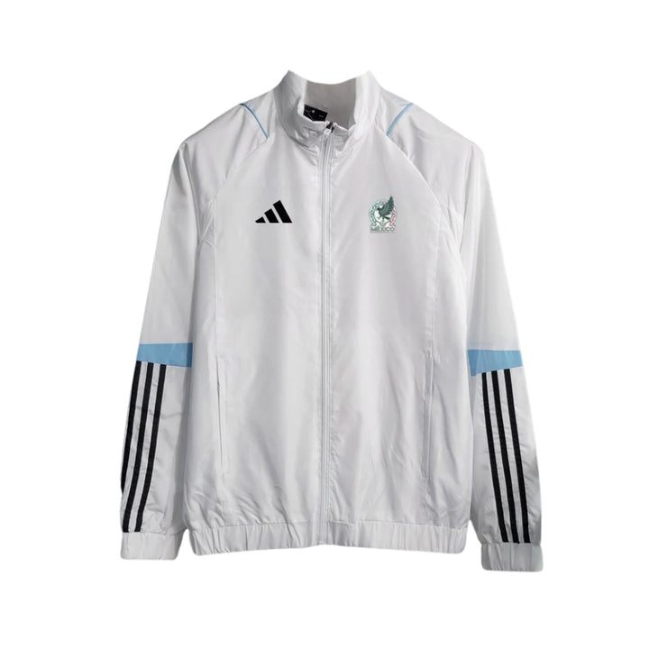 Coupe-Vent - Mexique - Blanc et Bleu Clair