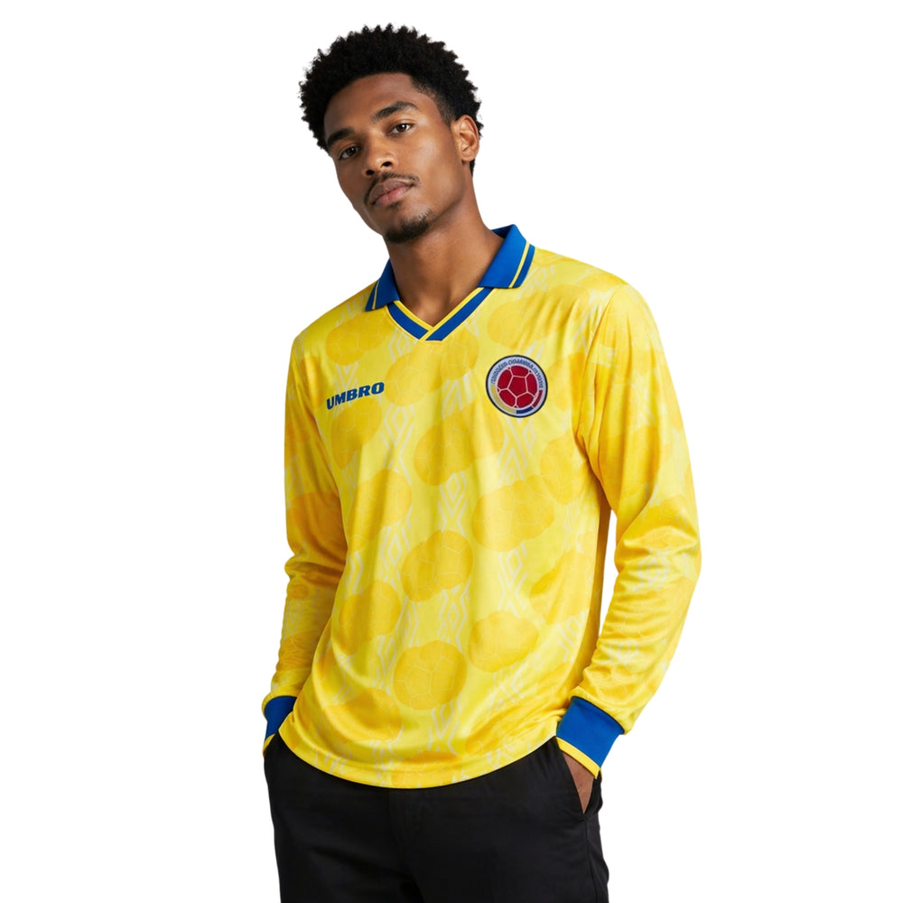 Colombia Home 94/95 - Long Sleeved