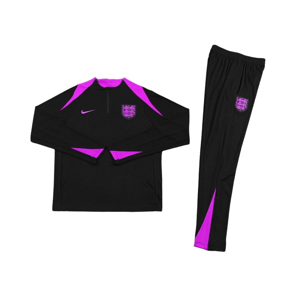 England 25/26 - Tracksuit - 1/2 Zip - Player Version - Detail
