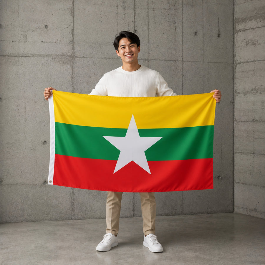 Bandera - Myanmar