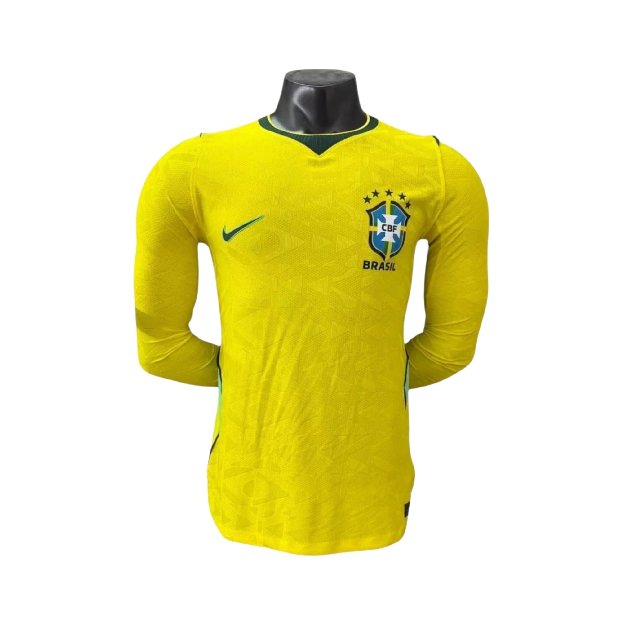 Brésil Domicile 26/27 - Coupe du Monde 2026 - Manches Longues - Version Joueur