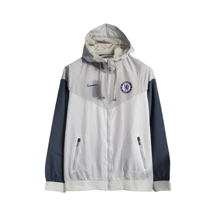 Coupe-Vent - Chelsea - Blanc et Gris