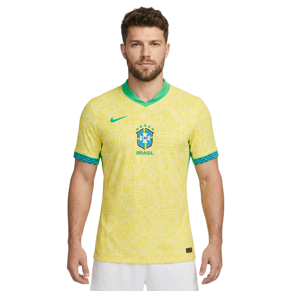 Brésil Domicile 24/25 - Vue de dos