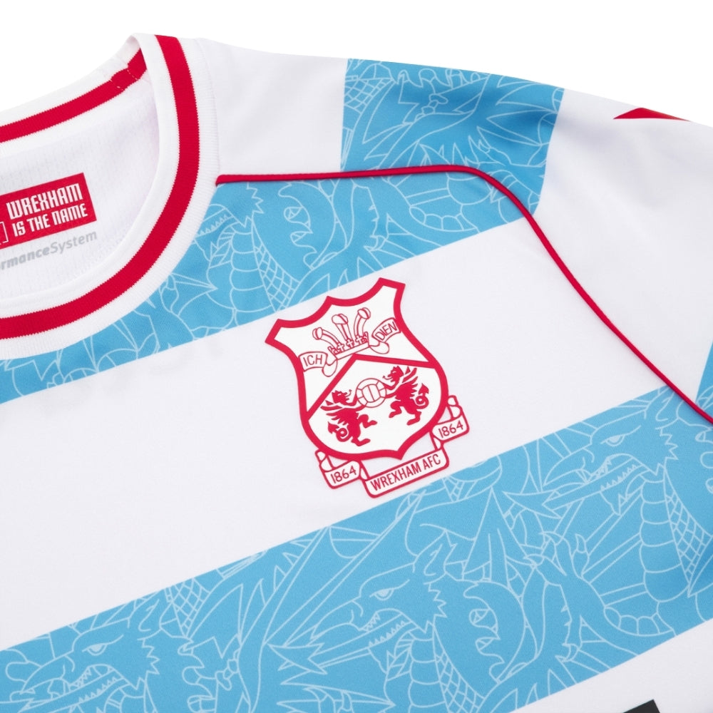 Wrexham Troisième 25/26 - Manches Longues - Détail