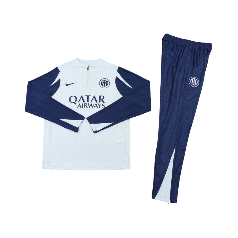 Inter Milan 25/26 - Survêtement - 1/2 Zip - Version Joueur