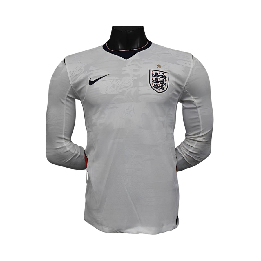 Angleterre Domicile 25/26 - Manches Longues - Version Joueur