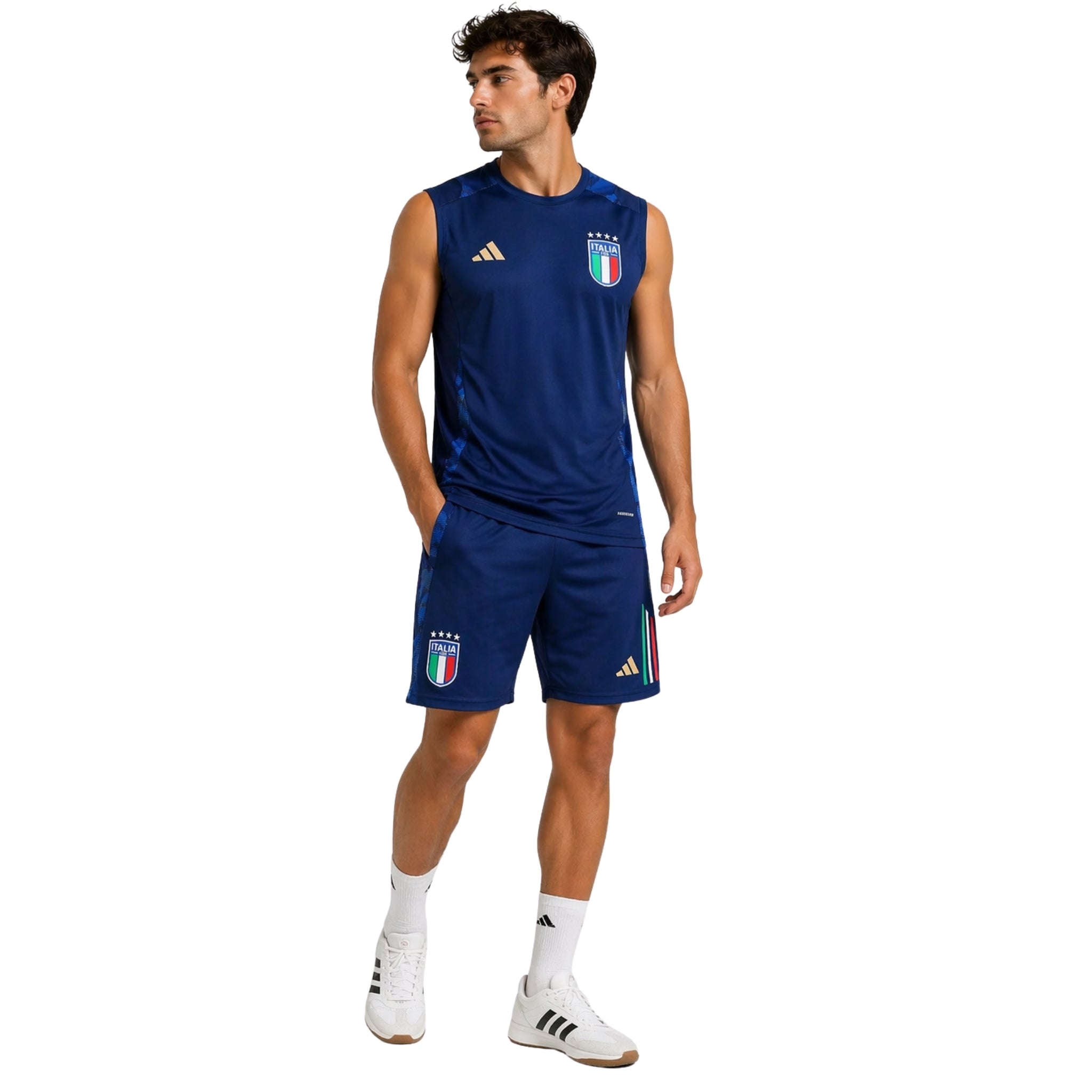 Italie 24/25 - Équipement de Entraînement - Manches Cava
